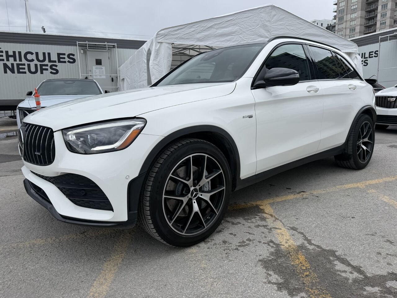 Mercedes-Benz GLC GLC 43 AMG 4MATIC 2020 Blanc Laval - photo #0