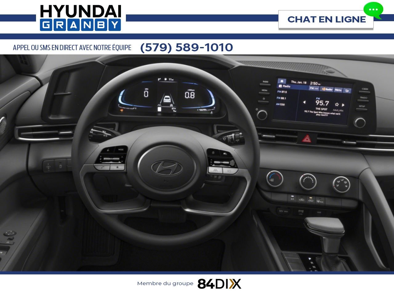 HYUNDAI Elantra 2026 Blanc Atlas Granby - photo #10