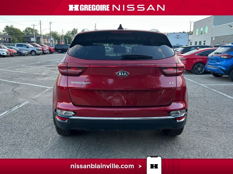 Kia Sportage BE6269 | EX JAMAIS ACCIDENTÉ ECONOMIQUE AWD 2020 Rouge Laval - photo #13