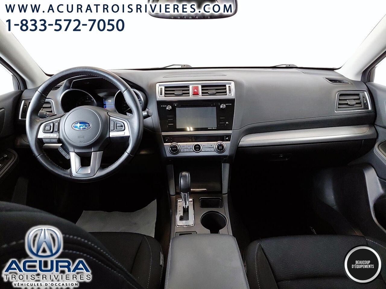 2017 Subaru LEGACY SYMMETRICAL AWD White Trois-Rivières - photo #18