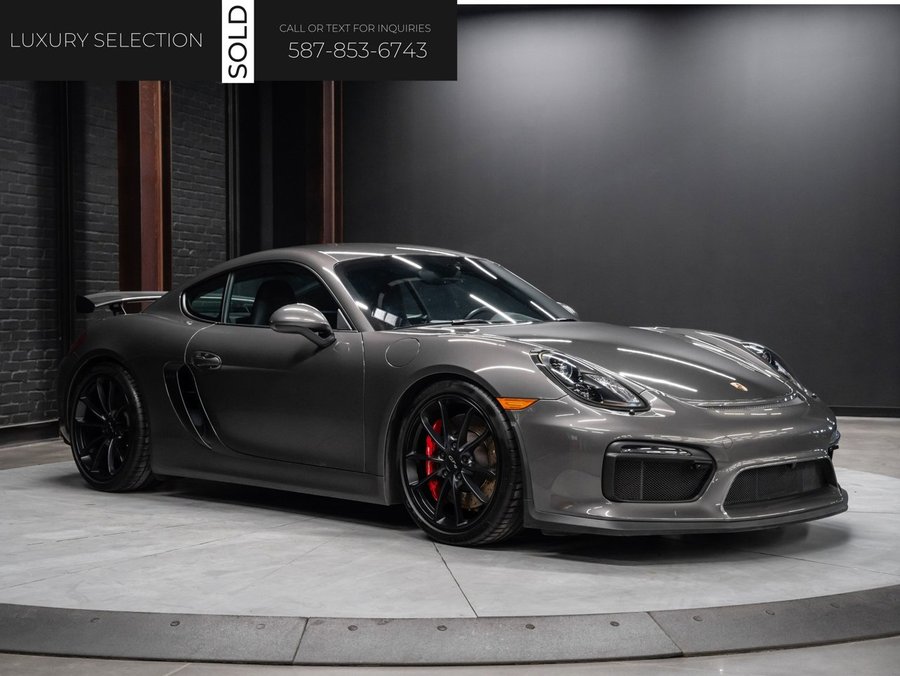 2016 Porsche Cayman 2016 Grey