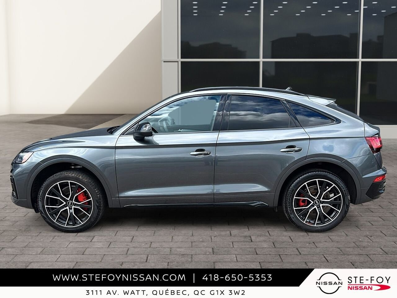 Audi Q5 Sportback PROGRESSIV 2025 Gris Ste-Foy - photo #4