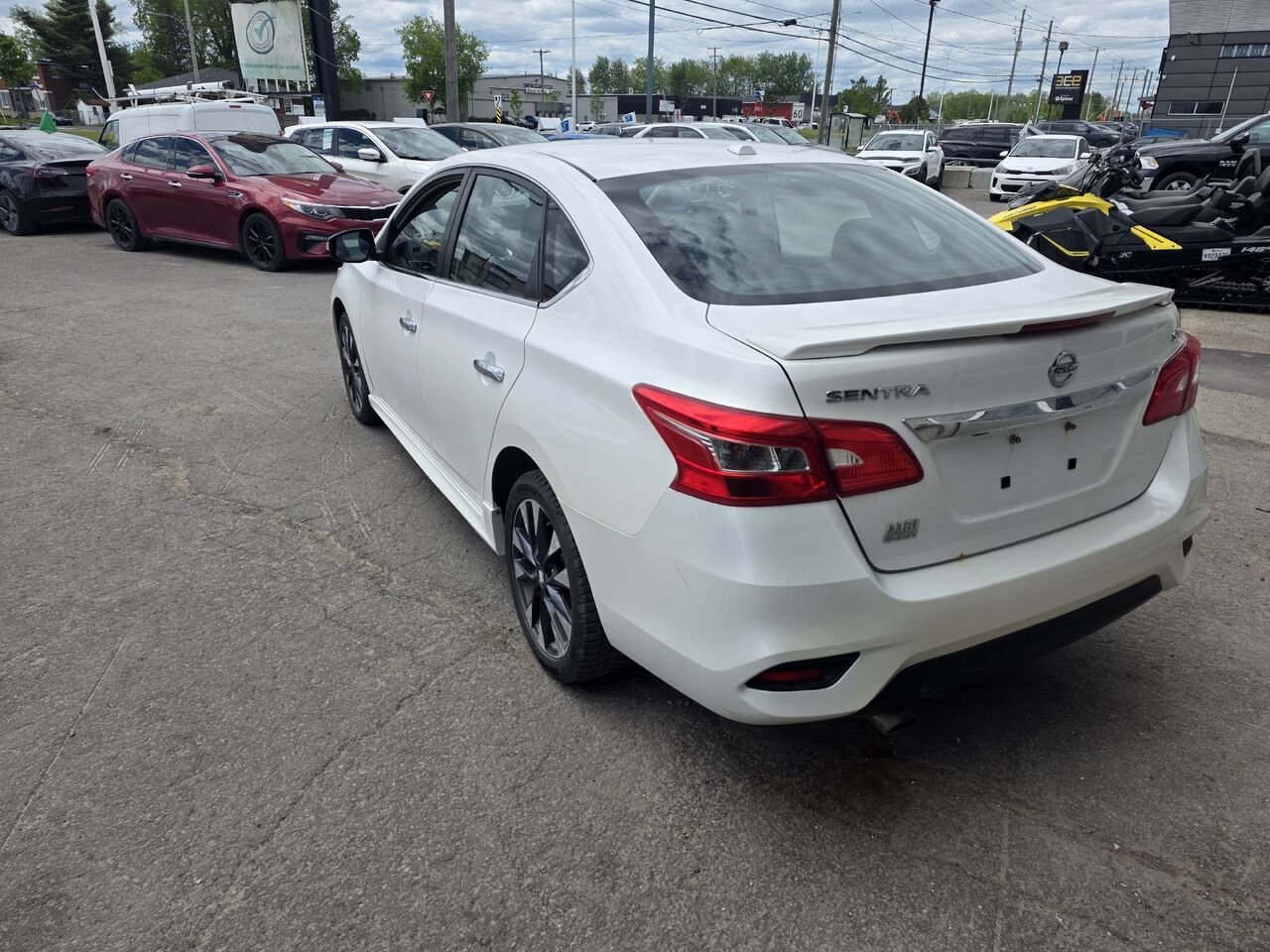 Nissan Sentra 2016 Blanc Longueuil, - photo #3