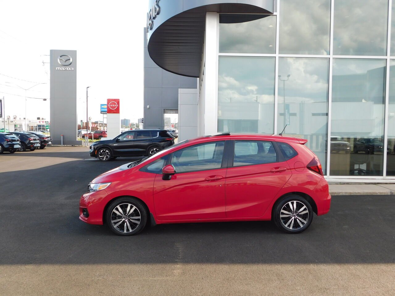 2019 Honda Fit EX CVT Red Gatineau - photo #0