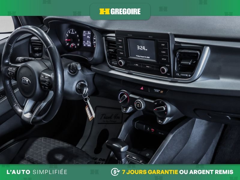 Kia Rio 5 821790 | LX+ AUTO AC GR ELEC CAM RECULE BLUETOOTH 2019 Noir Laval - photo #24