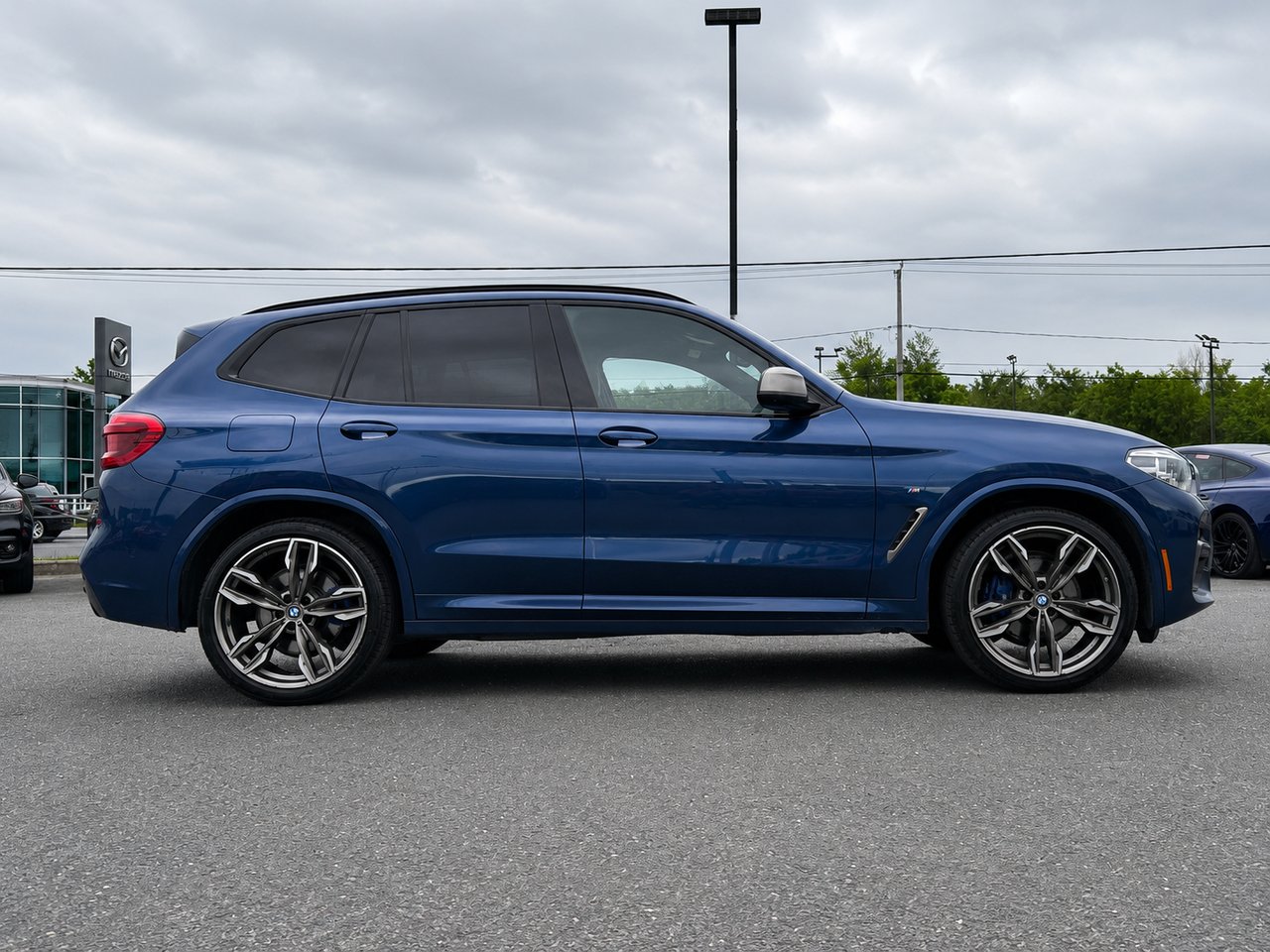 2020 BMW X3 M40 Blue Granby - photo #7
