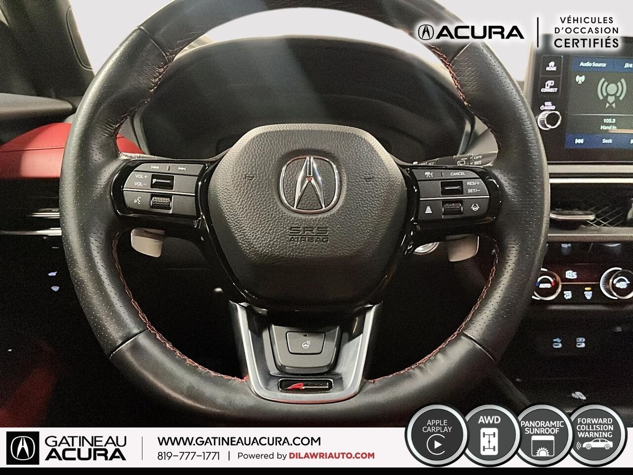 2025 Acura ADX A-Spec AWD White Ottawa & Gatineau - photo #9