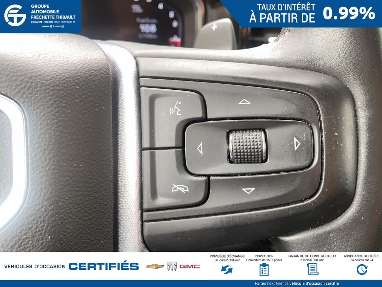 GMC SIERRA Elevation cabine multiplace 4RM 157 po 2024 Noir Montmagny - photo #13