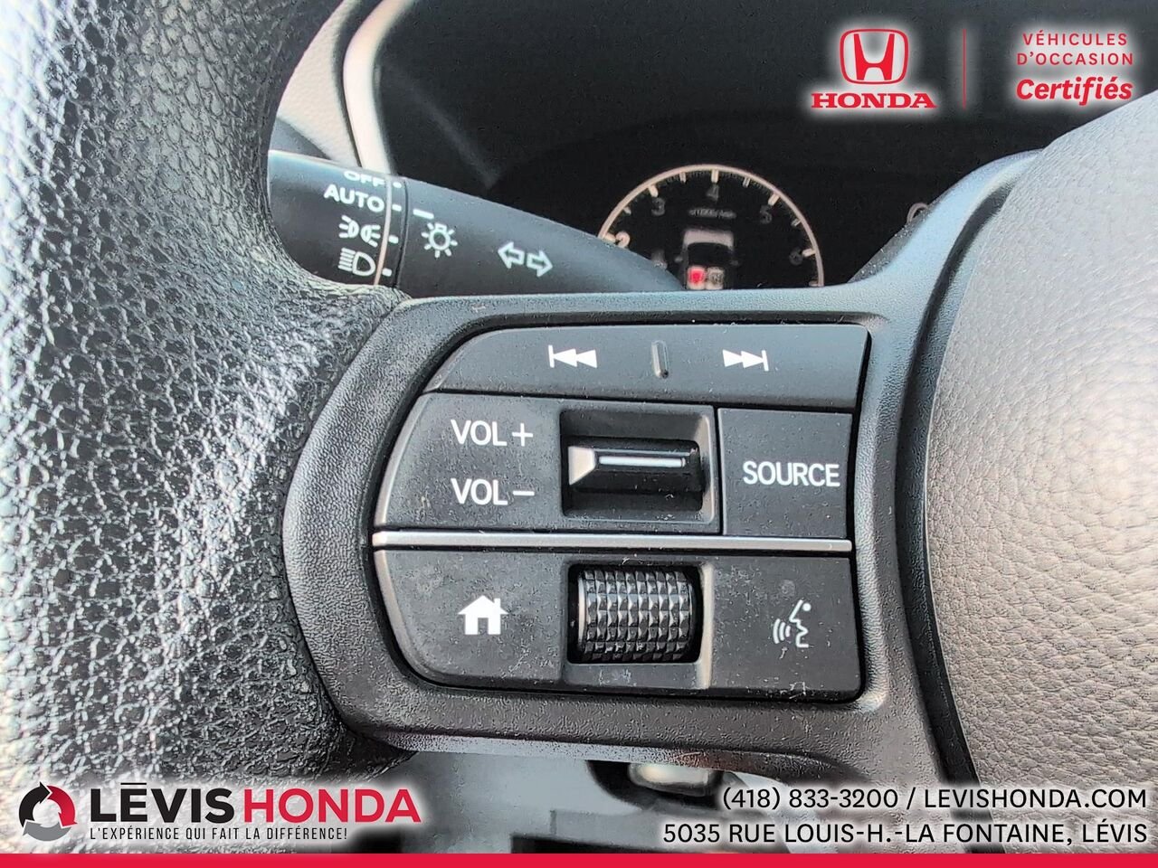 Honda HR-V LX AWD LX Traction Intégrale CVT 2023 Noir Lévis - photo #22