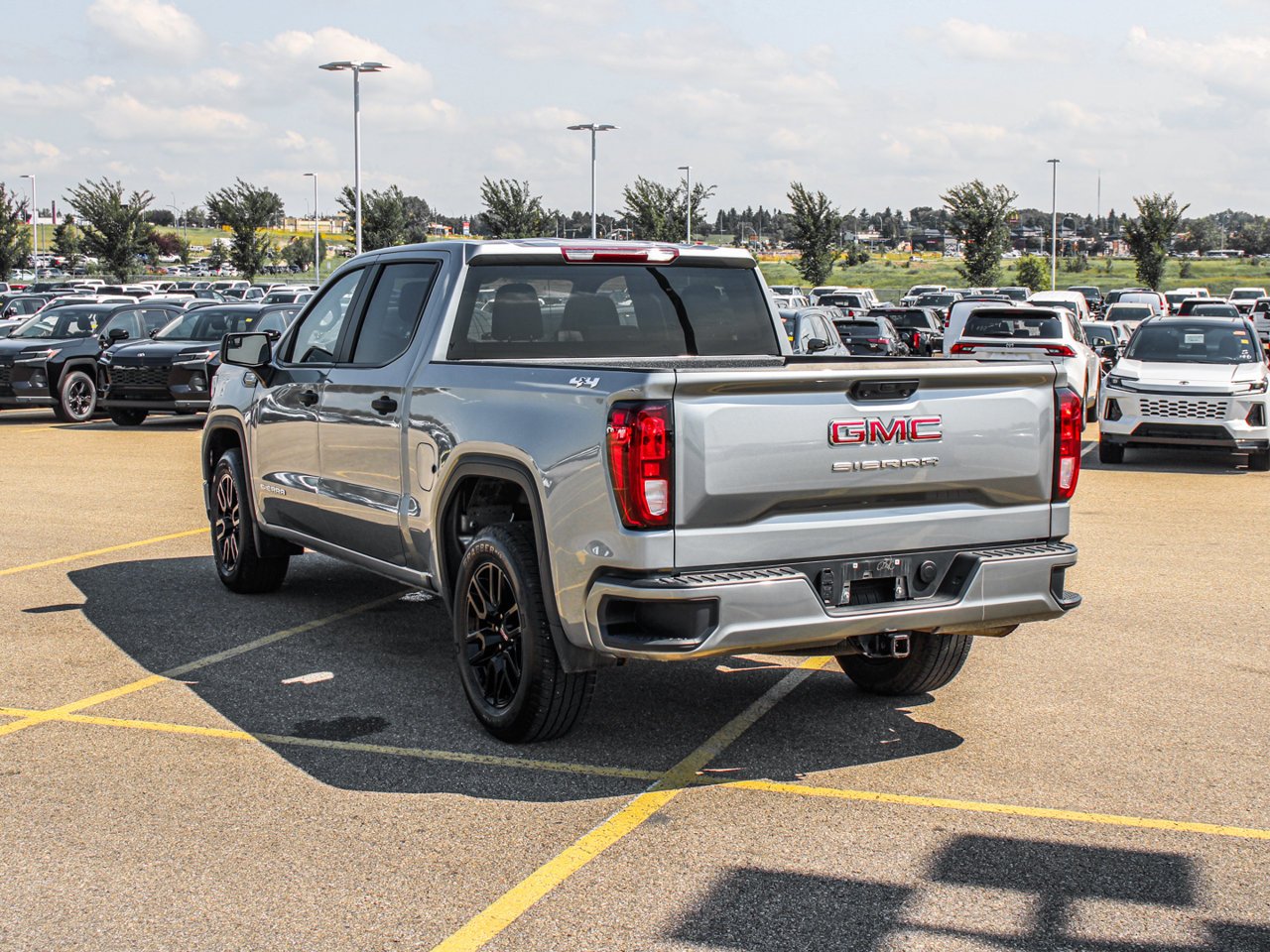2024 GMC Sierra 1500 4WD Crew Cab 147 Pro Grey Sherwood Park - photo #5
