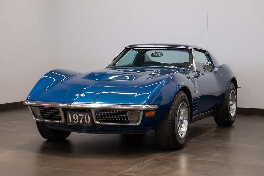 1970 Chevrolet Corvette Blue Montreal - photo #0