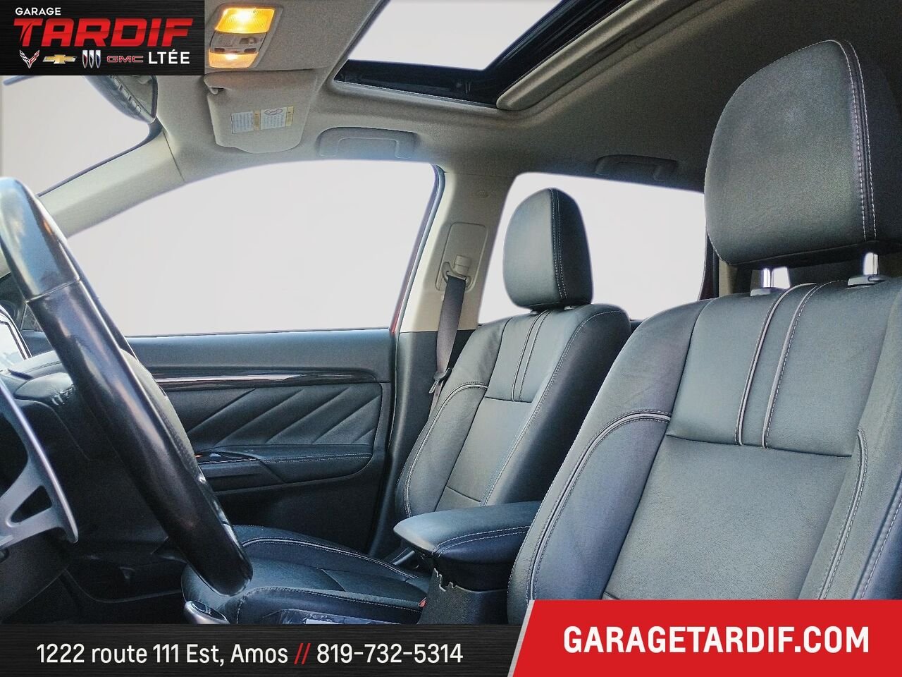 Mitsubishi Outlander PHEV 10620C 2018 Rouge Amos - photo #10