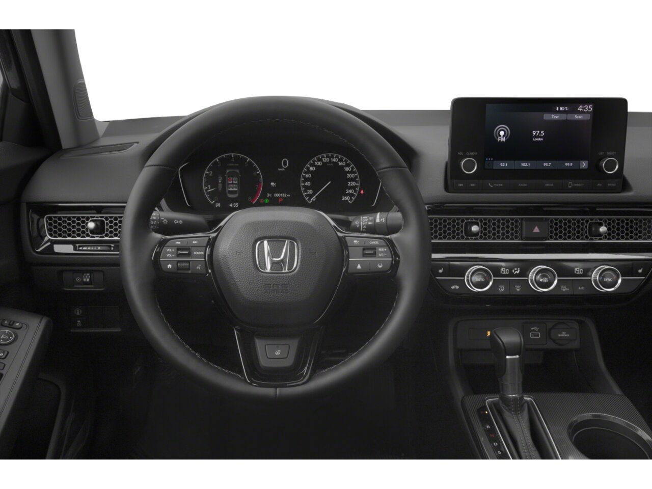 2024 Honda Civic Sedan EX Lunar Silver Metallic Saint-Eustache - photo #9