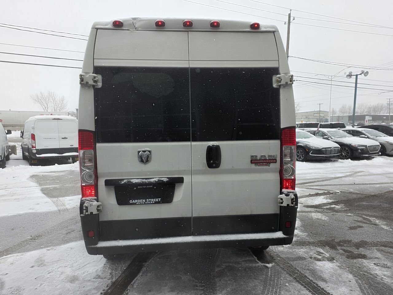 2014 Ram ProMaster fourgonnette utilitaire White  - photo #4
