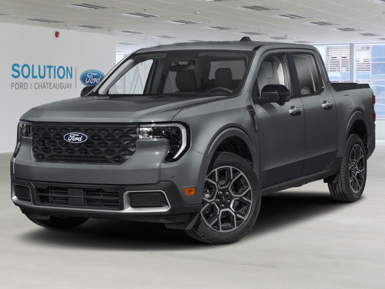 Ford Maverick LARIAT CABINE SUPERCREW TI 2026 Gris carbonisé métallisé Châteauguay - photo #0