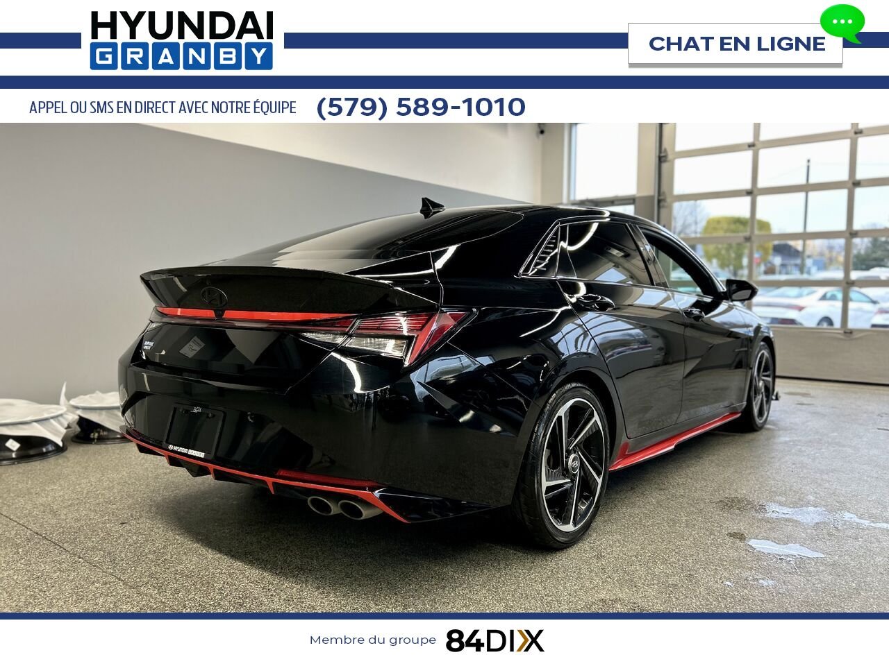Hyundai Elantra 2021 Noir Granby - photo #6