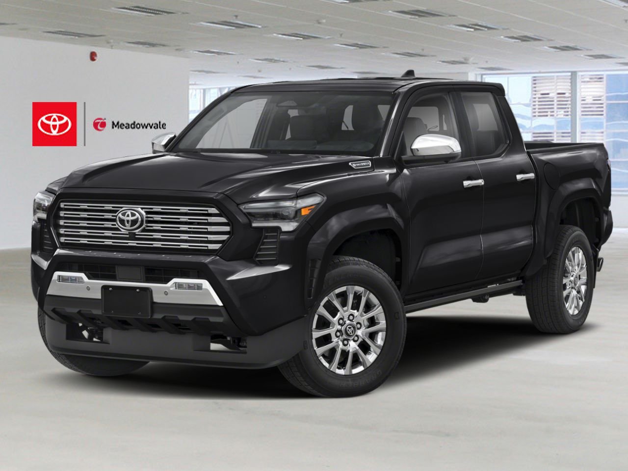 2026 Toyota Tacoma Trailer Backup Guide with Straight Path Assist + Panoramic View Monitor + 14” Toyota Multimedia + Drive Connect (3-year Trial) + JBL Audio System with Portable Speaker + Head Up Display + Softex Seats Black Mississauga - photo #0