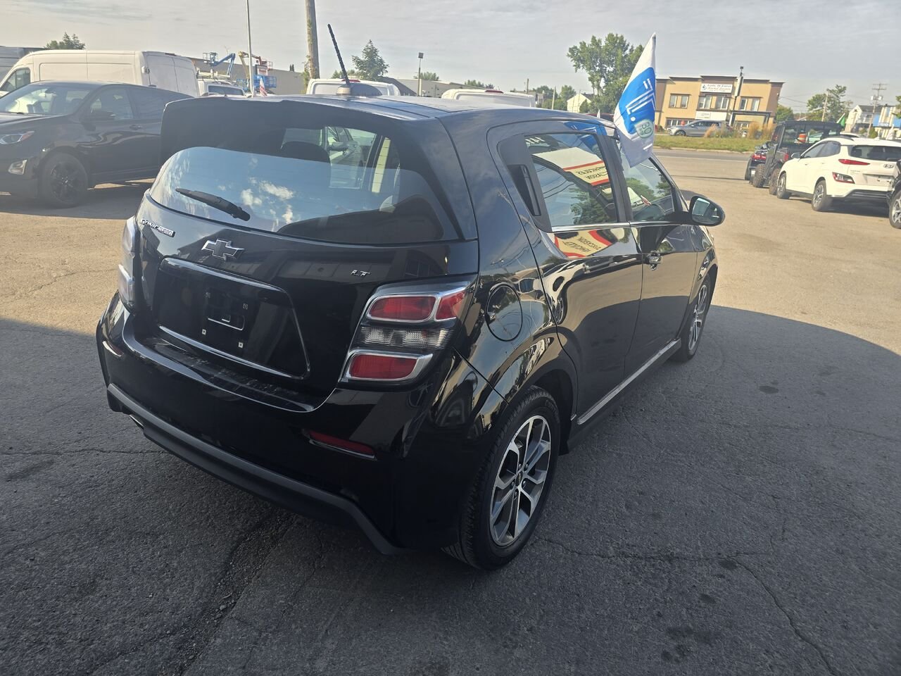 2017 Chevrolet Sonic Black  - photo #3