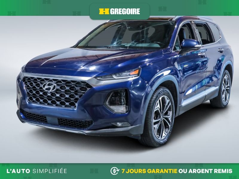 2019 Hyundai Santa Fe 2019 Blue