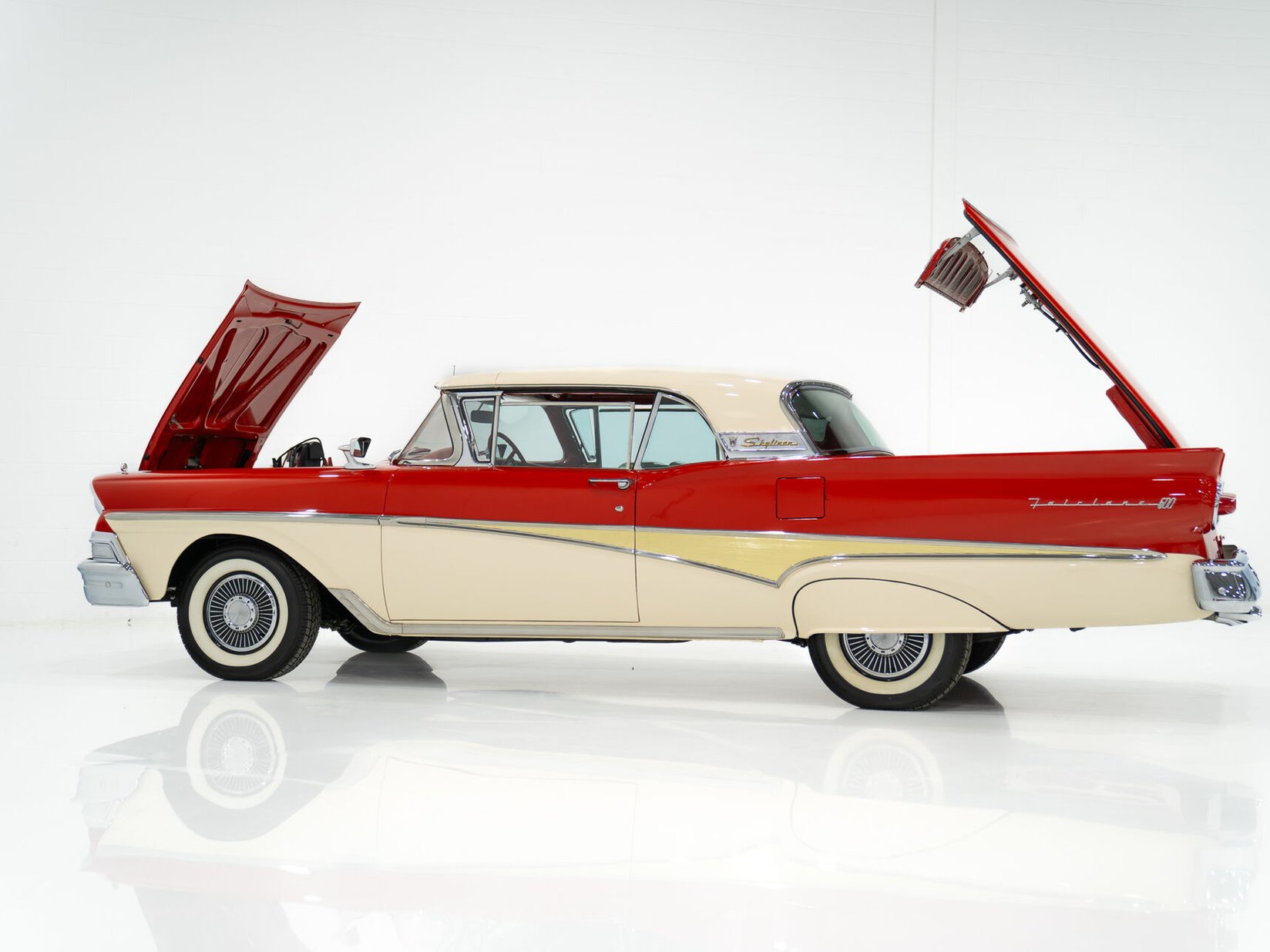 1958 Ford Fairlane 500 Skyliner Interceptor de police 352 CID Entièrement restaurée **PRIX EN USD** Montreal - photo #26