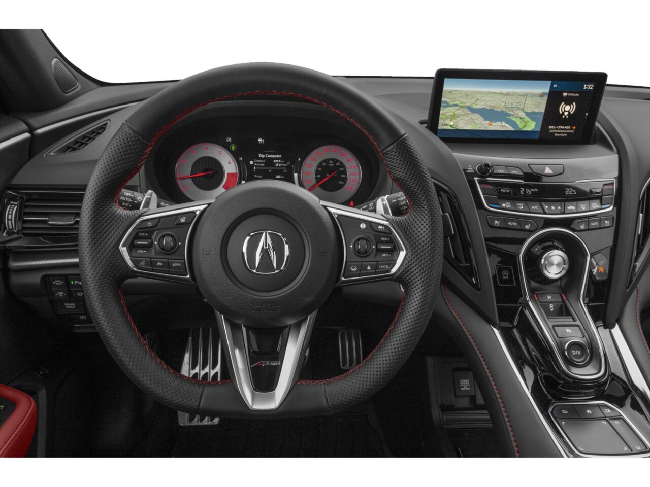 Acura RDX Platinum Elite A-Spec 2023 PLATINUM WHITE PEARL(NH-883PX)-RED Saint-Eustache - photo #5
