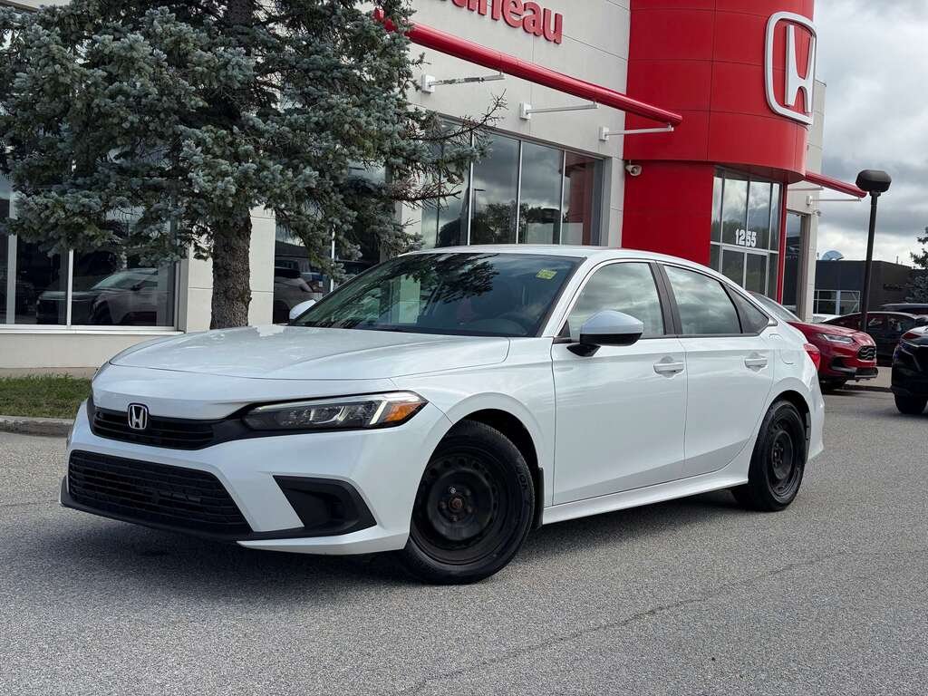 Honda Civic Sedan LX CVT 2022 Blanc Gatineau - photo #7