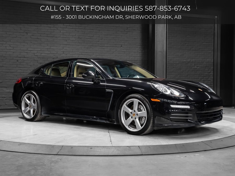 2016 Porsche Panamera 2016 Black