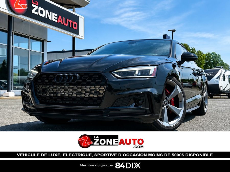 2019 Audi S5 Sportback Technik 2019 Black