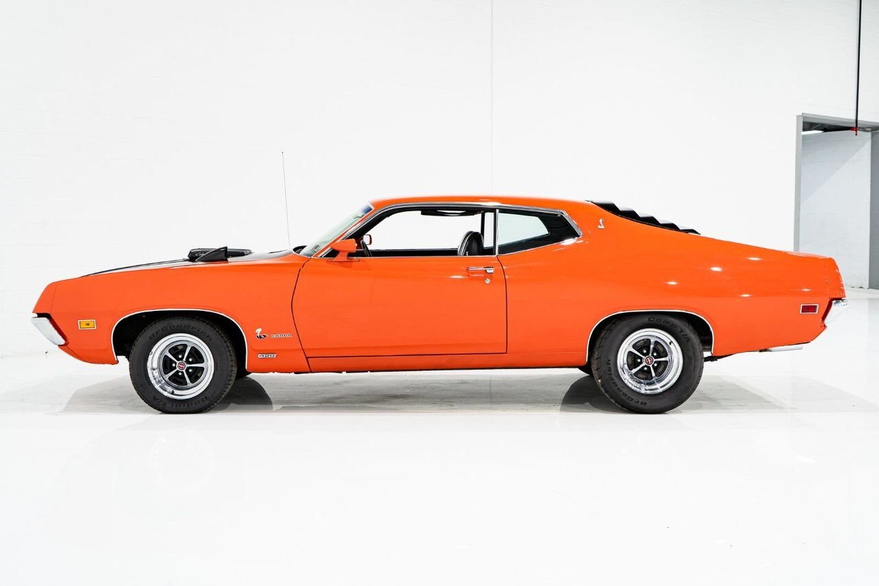 1970 Ford Torino Super Cobra Jet Matching# 429cu.in. DragPack **PRIX EN USD** Orange Montreal - photo #56