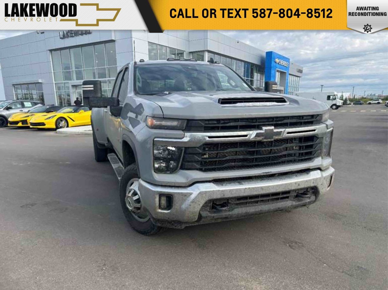 2024 Chevrolet Silverado 3500HD 4WD Crew Cab 159 LT Grey Sherwood Park - photo #0