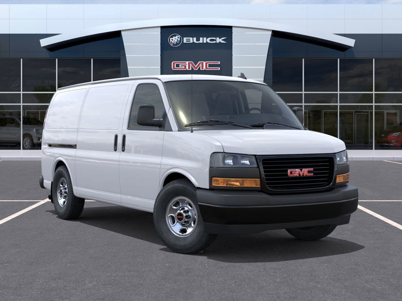 GMC Fourgonnette Savana utilitaire Traction arrière 2500 135 po 2025 Blanc sommet Ottawa & Gatineau - photo #6