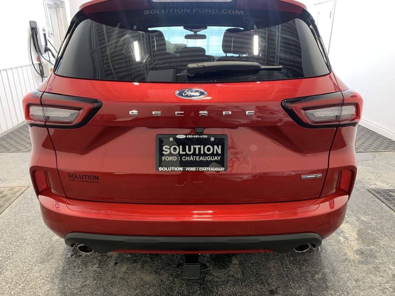 2023 Ford Escape ESCAPE ST-LINE HYBRIDE AWD Red Châteauguay - photo #8