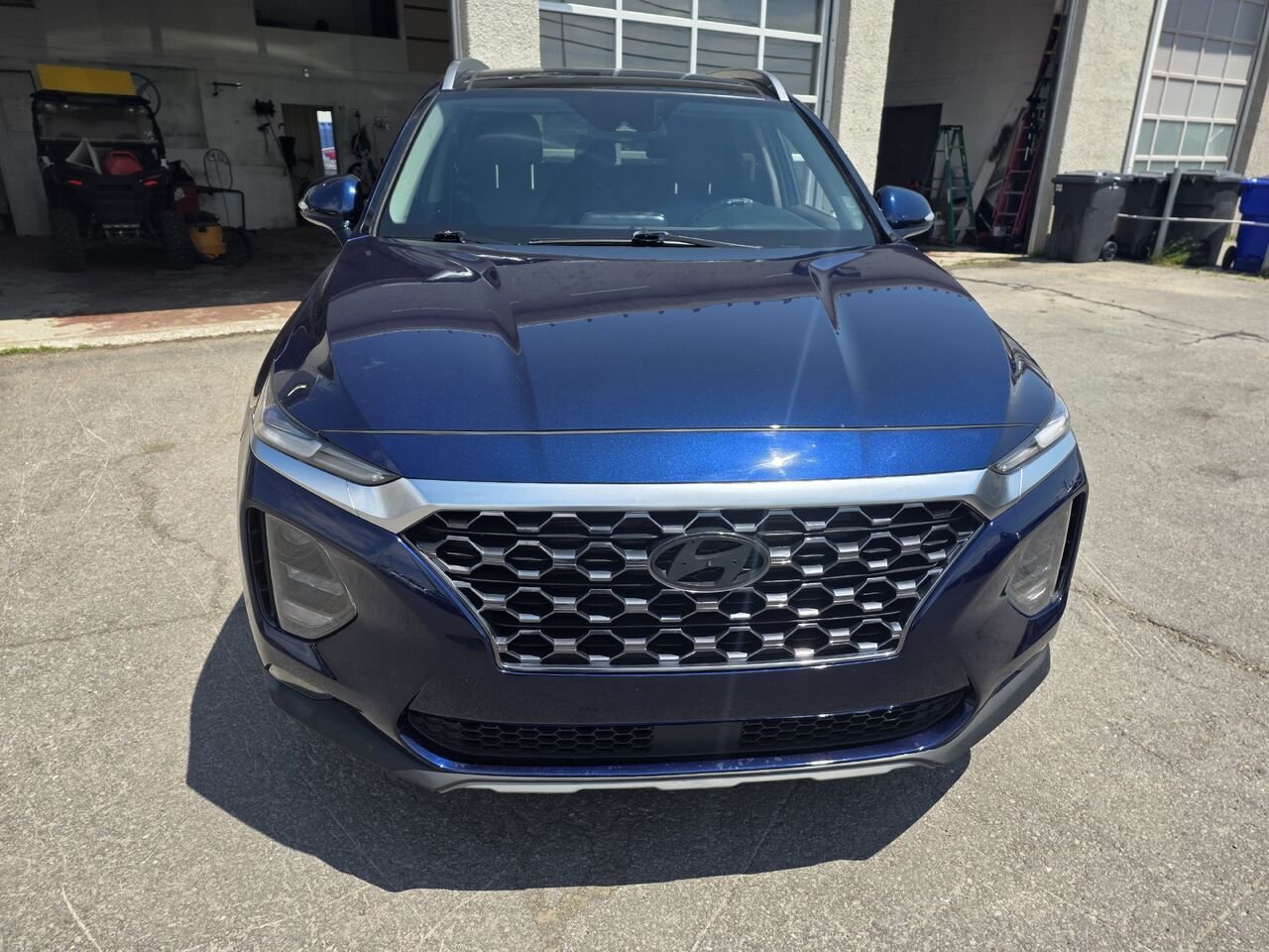 Hyundai Santa Fe 2020 Bleu Longueuil, - photo #8