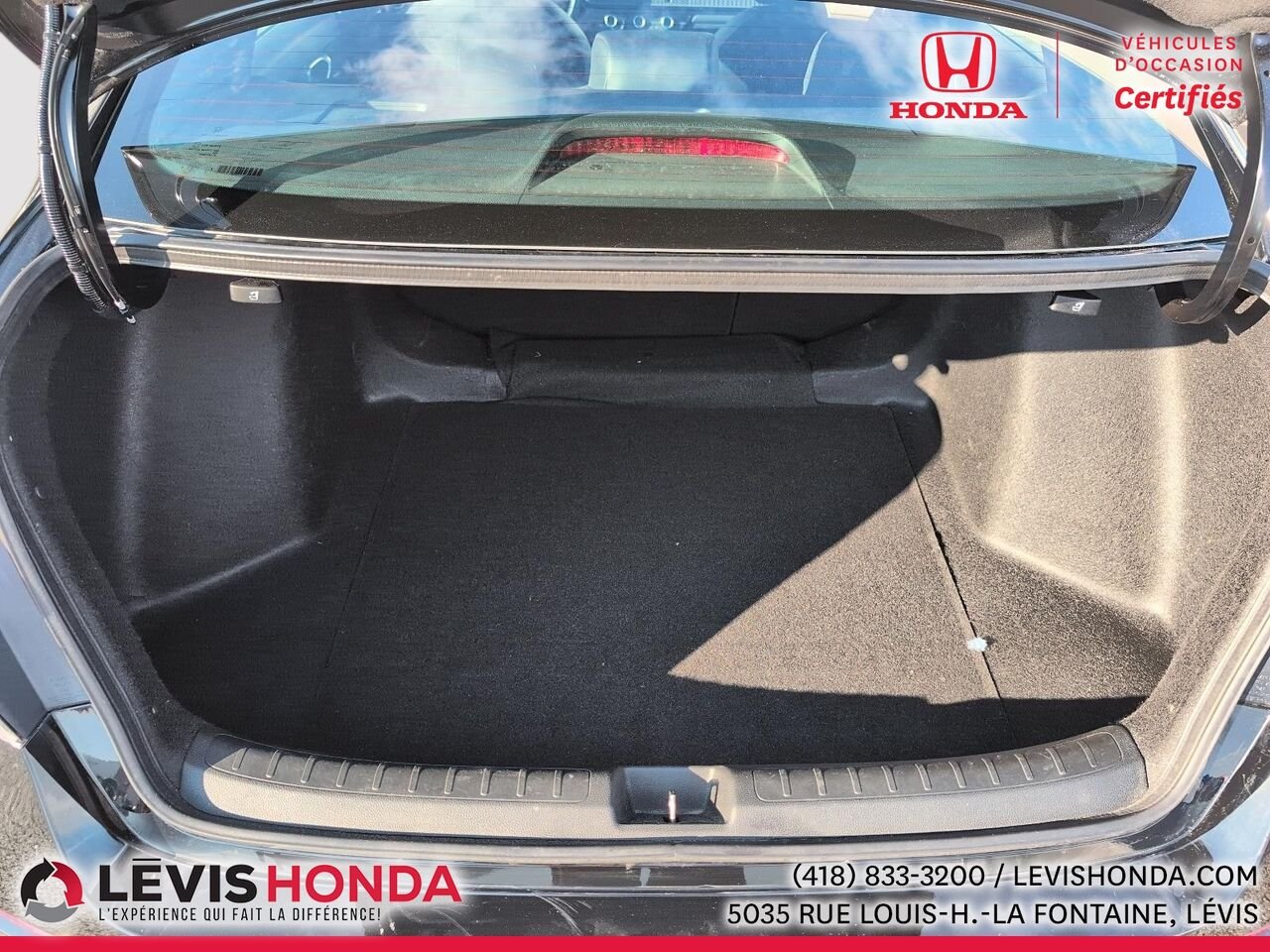 Honda Civic Sport-B Sport-B CVT 2023 Noir Lévis - photo #13