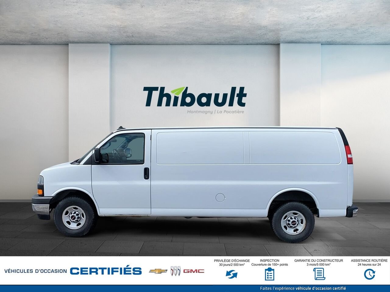 2019 GMC Fourgonnette Savana utilitaire Traction arrière 2500 155 po White Montmagny - photo #4