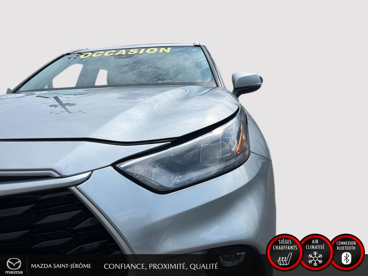 Toyota Highlander XLE | TOIT OUVRANT | CUIR | AWD | 2022 Argent Saint-Jérôme - photo #1