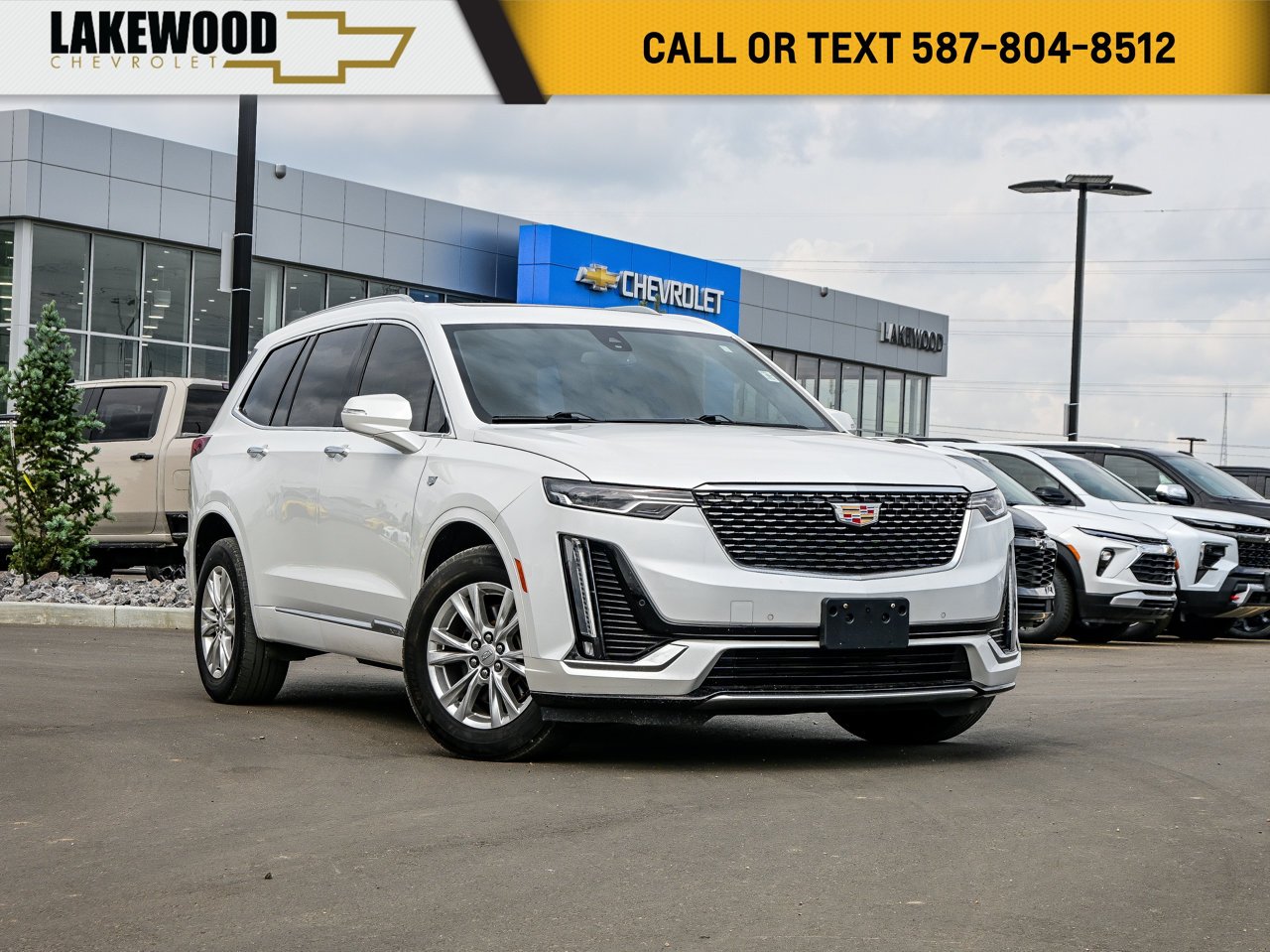 2024 Cadillac XT6 AWD 4dr Luxury White Sherwood Park - photo #0