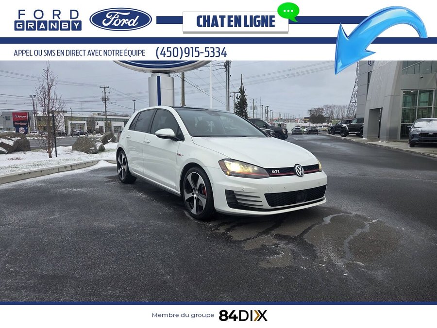 2016 Volkswagen Golf GTI White