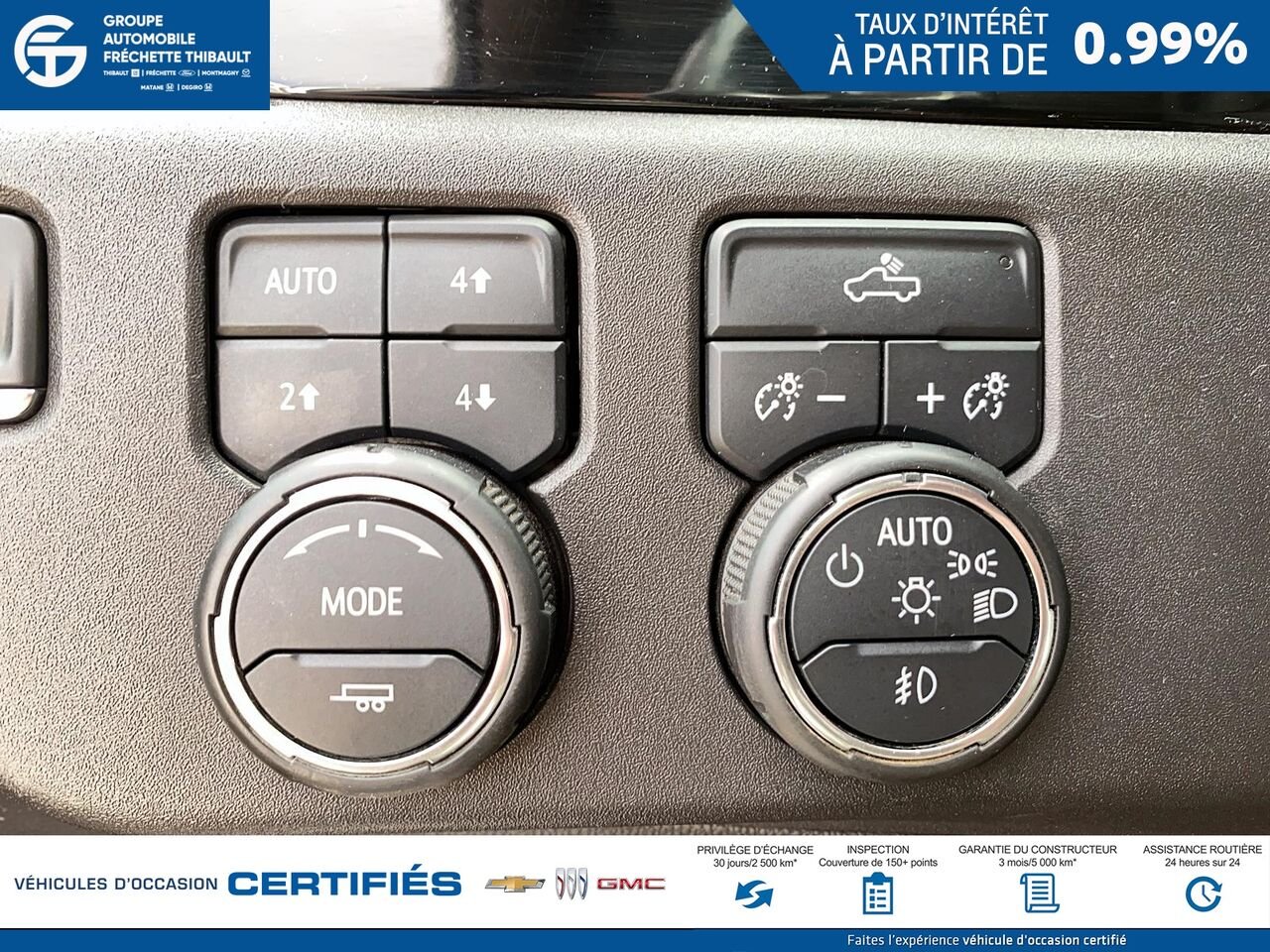 2024 CHEVROLET SILVERADO LT Trail Boss cabine multiplace 4RM 157 po White Montmagny - photo #14