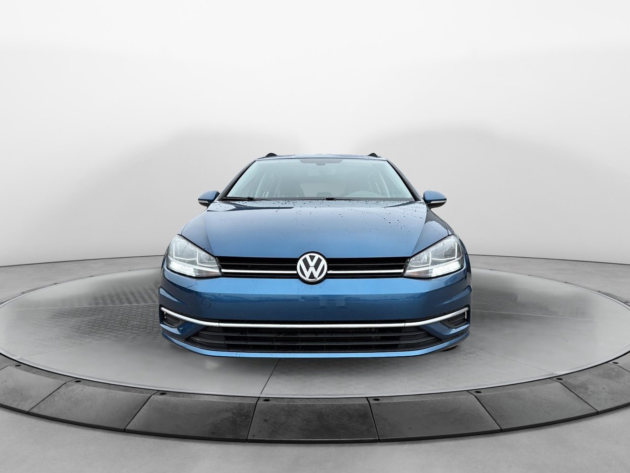 Volkswagen Golf SportWagen NIV 3VW117AU3KM517964 2019 Bleu Chicoutimi - photo #2