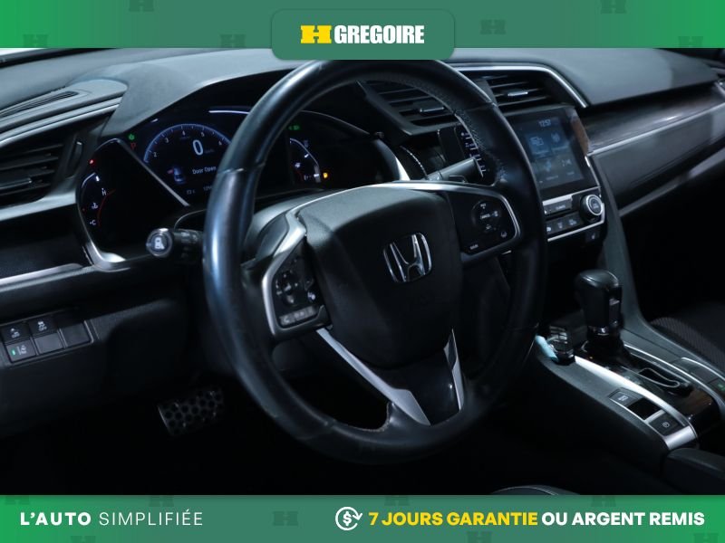 2021 Honda Civic White Laval - photo #11