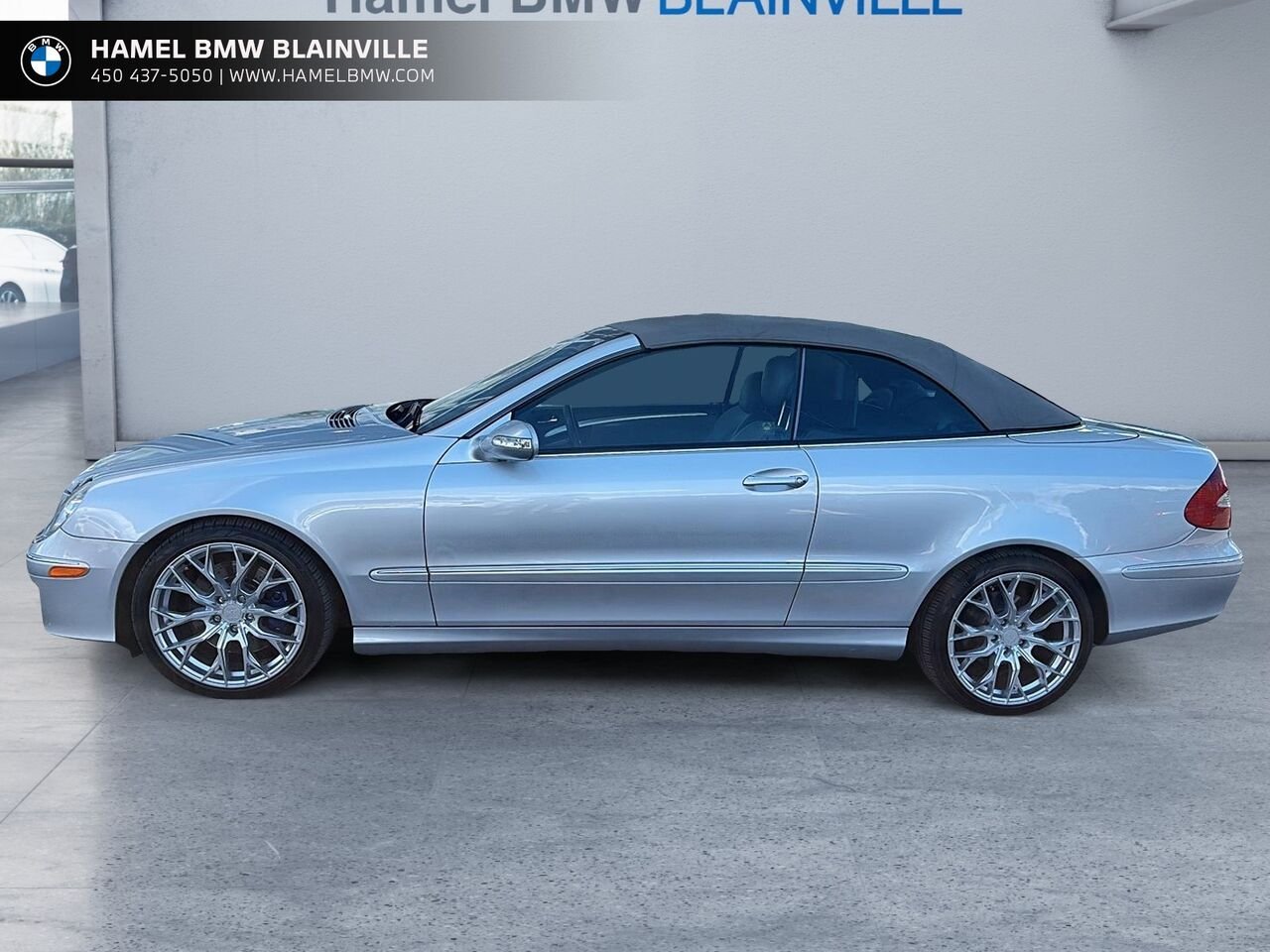 2007 Mercedes-Benz Classe-CLK 2 portes Cabriolet, 3,5 L Silver Blainville - photo #7