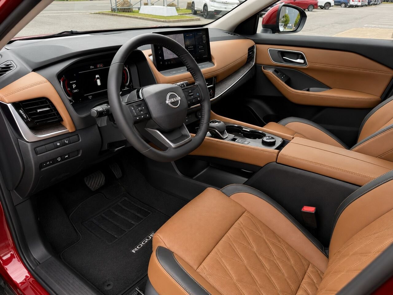2026 NISSAN Rogue ROGUE PLATINE Scarlet Ember Tintcoat Châteauguay - photo #12