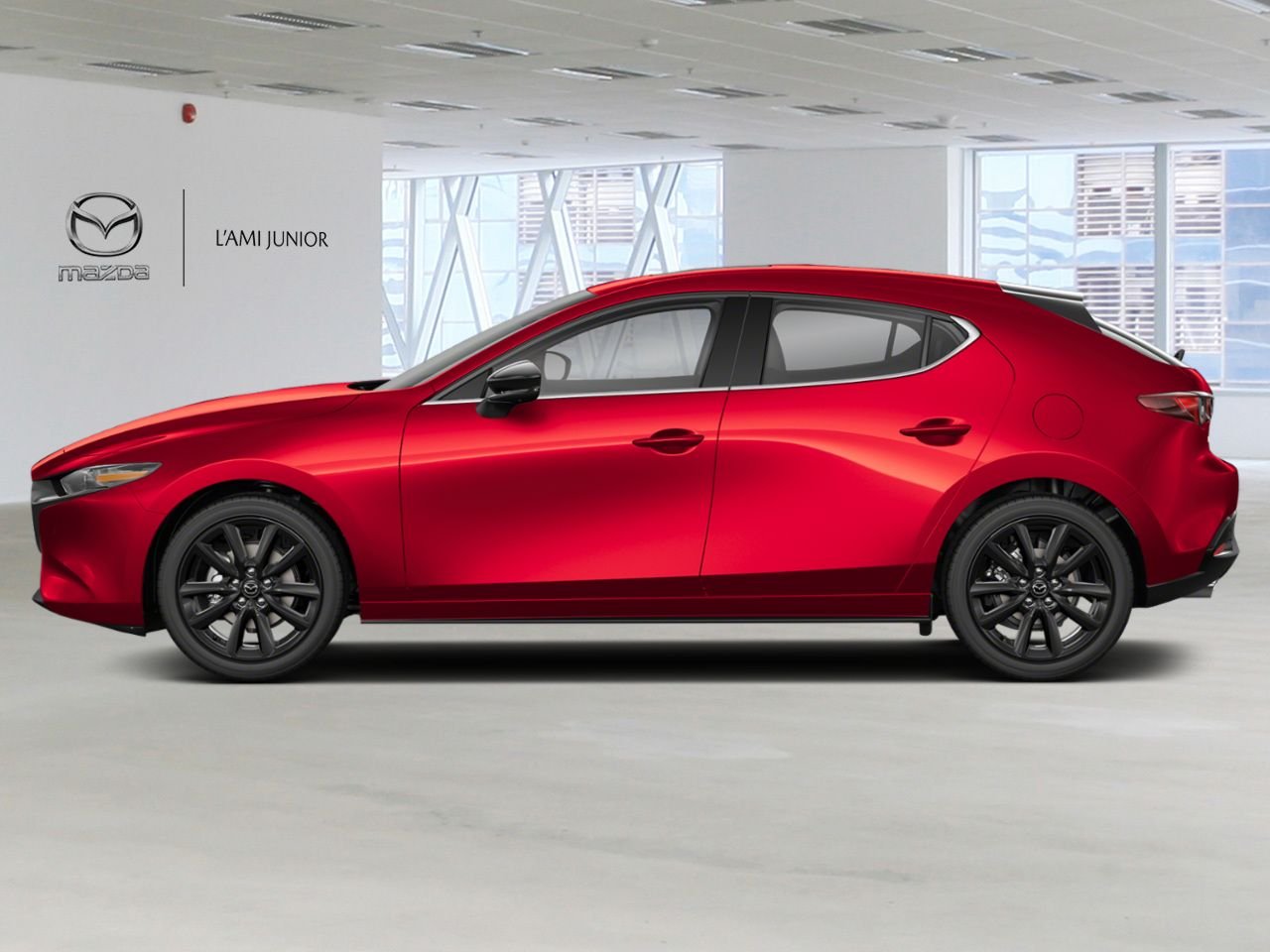 2026 MAZDA Mazda3 Sport VIN JM1BPBMY1T1877661 Rouge vibrant cristal métallisé Chicoutimi - photo #1