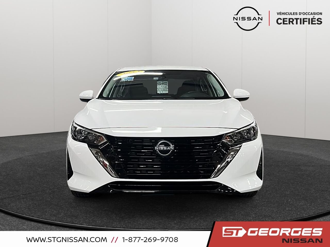 Nissan Sentra 2024 Blanc Saint-Georges - photo #1