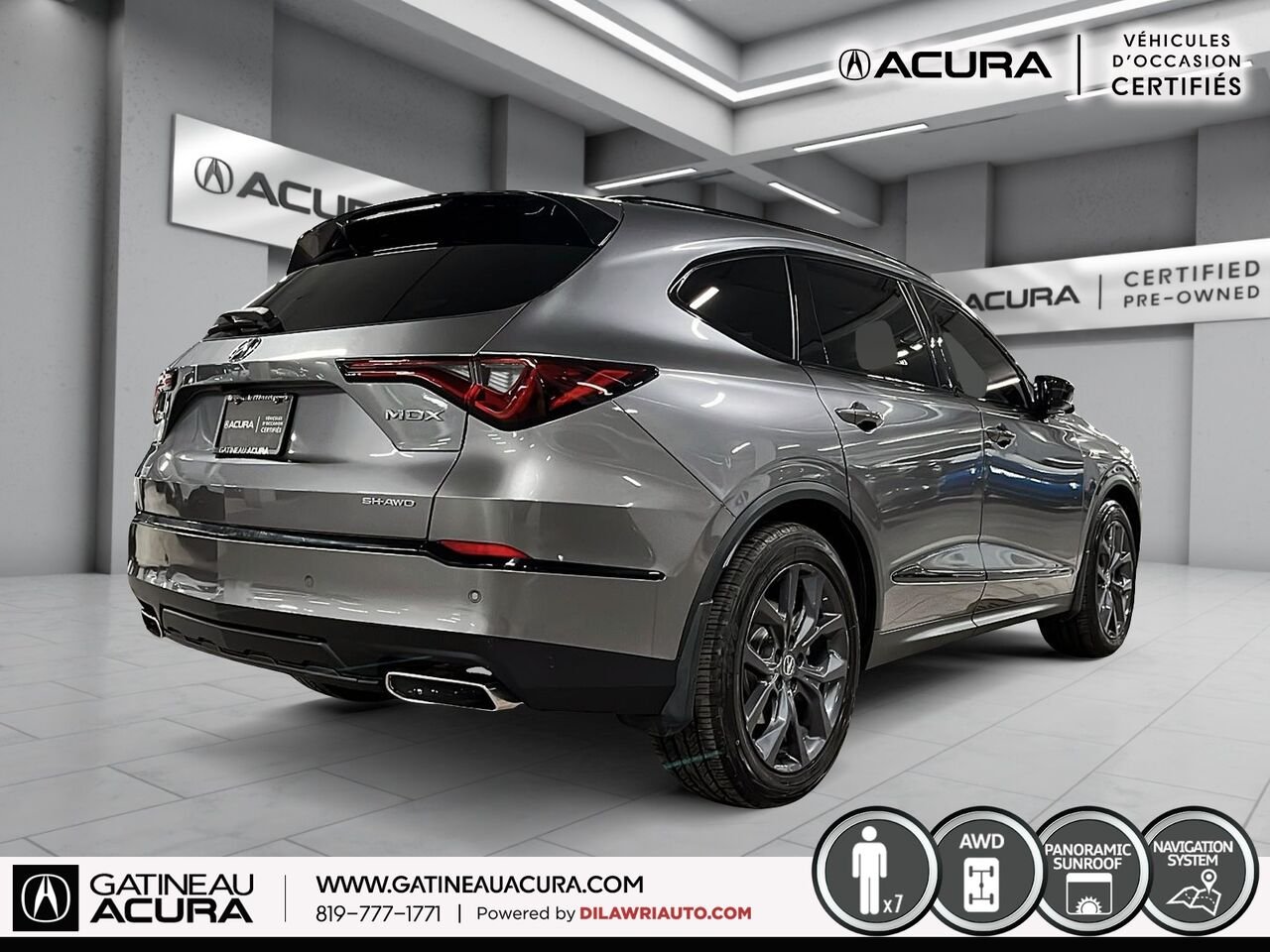 Acura MDX A-Spec SH-AWD 2023 Gris Ottawa & Gatineau - photo #15