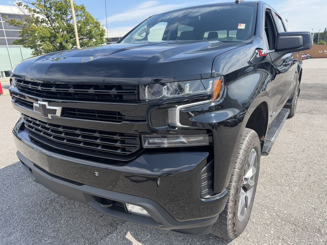 2021 CHEVROLET SILVERADO 1500 RST RST cabine multiplace 4RM 157 po Black Gatineau - photo #0