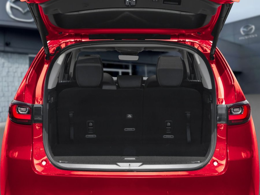 Mazda CX-90 hybride léger GT TI, MHEV 2026 Blanc rhodium métallisé