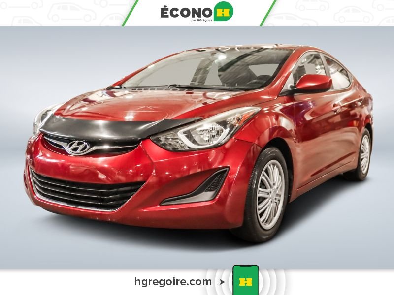 2016 Hyundai Elantra Red Laval - photo #2
