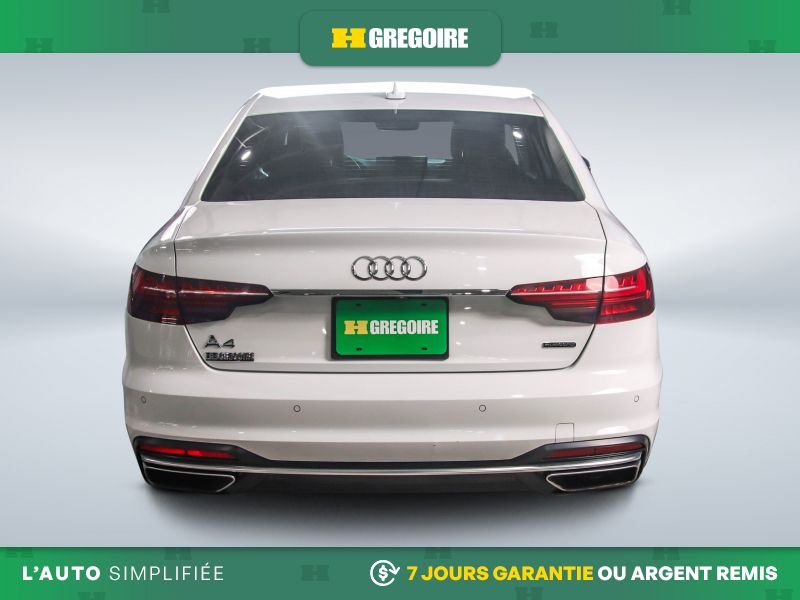 Audi A4 2020 Blanc Saint-Eustache - photo #5